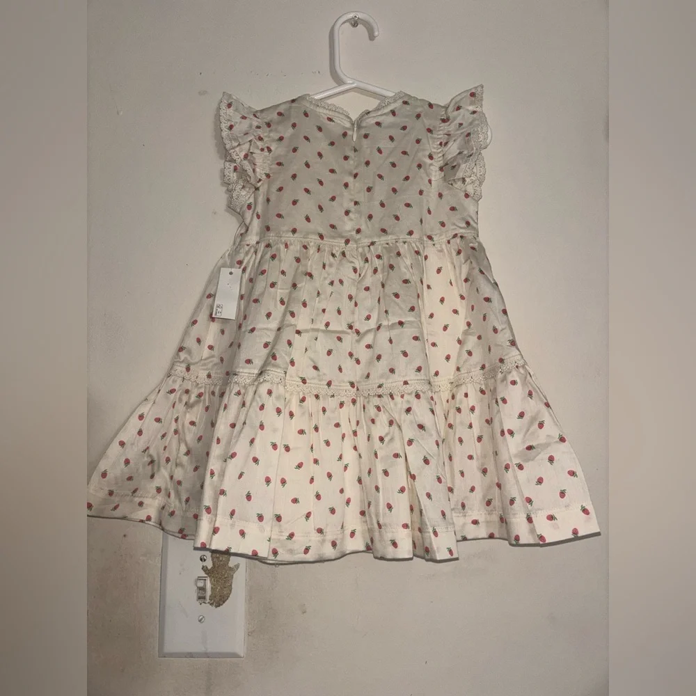 Amazon Essentials Baby Girls Woven Ruffle Sleeve Dress 24 Months - Picture 5 of 9